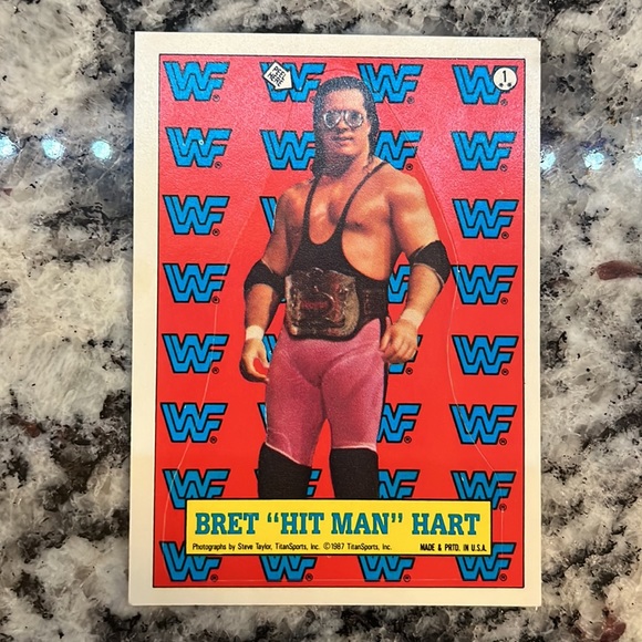1987 Super Rare Wrestle Mania 3 collectible cards in good condition. - Picture 5 of 5